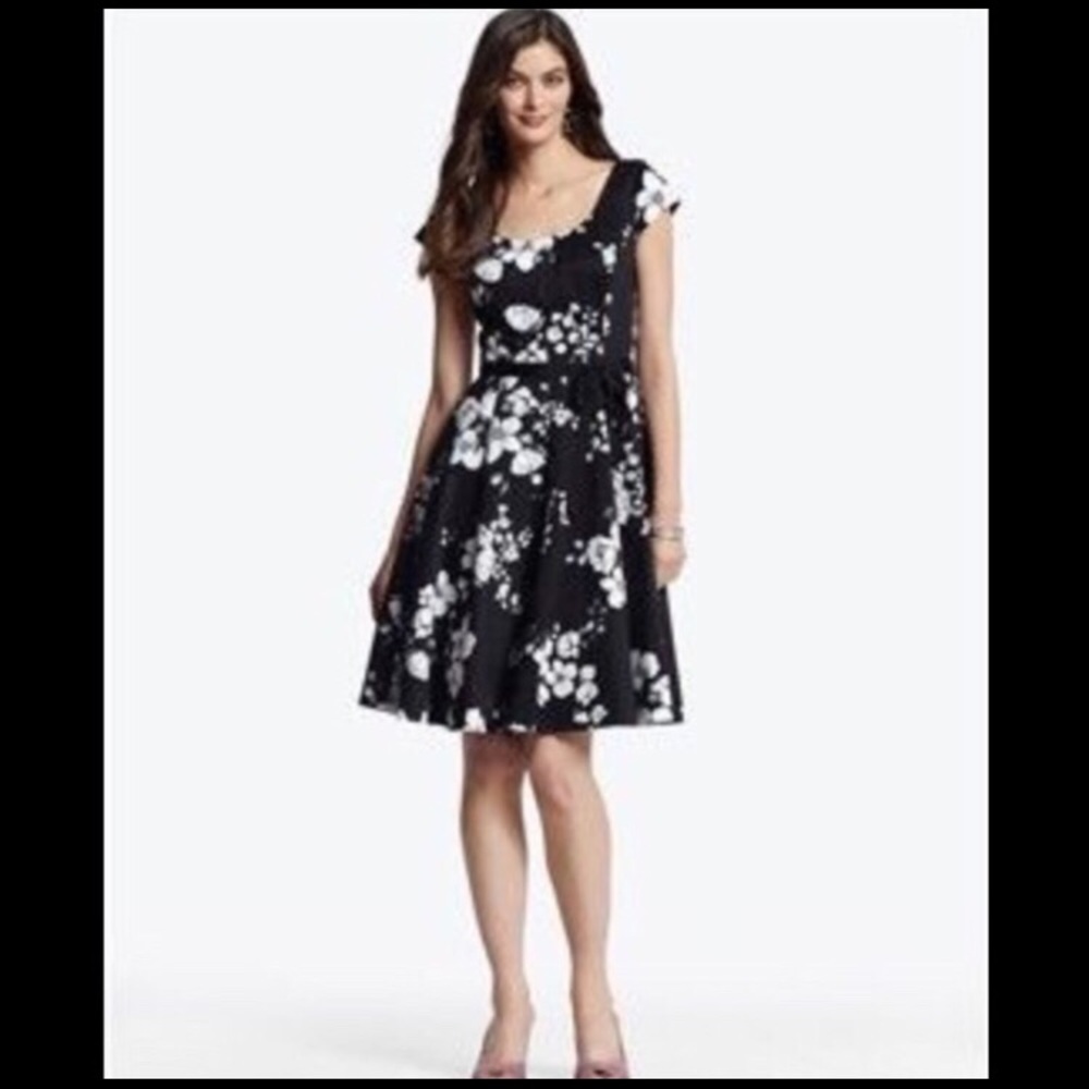 Worn Once! White House Black Market Floral Dress